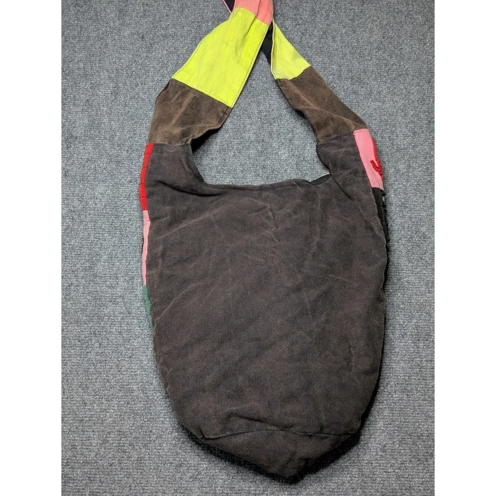 Nepal Boho Hippie‎ Crossbody Shoulder Bag Purse Patchwork Applique Project Bag